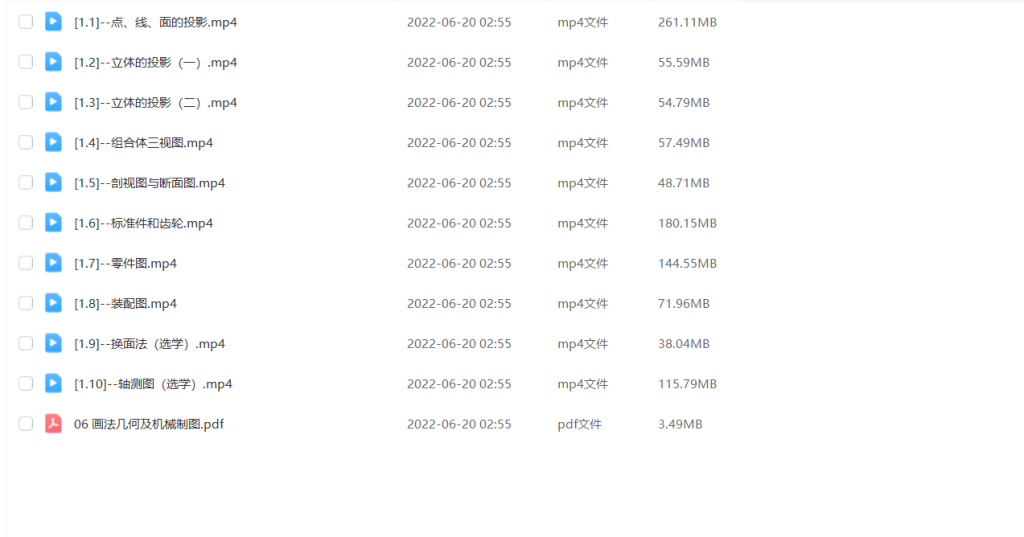 图片[1]-期末不挂科 | 蜂考高斯课堂画法几何及机械制图速成突击 - 蛋窝窝-蛋窝窝