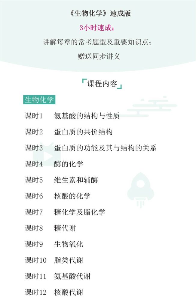 图片[1]-期末不挂科 | 高数帮3小时学完生物化学不挂科资源 百度网盘 - 蛋窝窝-蛋窝窝