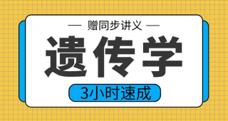 期末不挂科 | 高数帮遗传学3小时期末突击速成不挂科网课 百度网盘-蛋窝窝