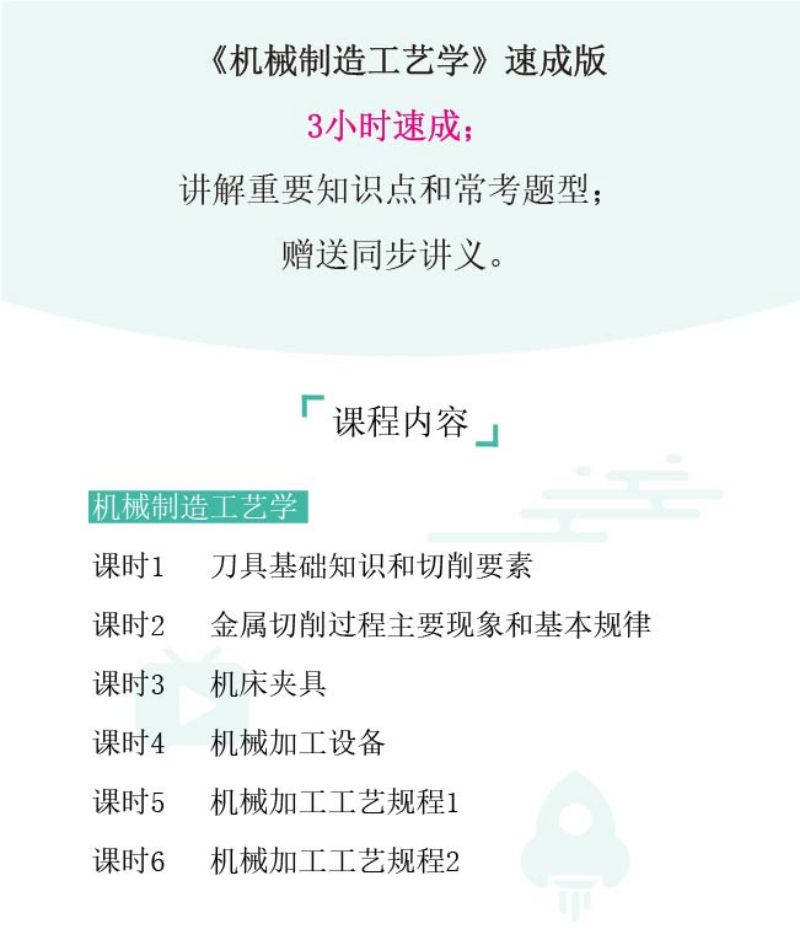 图片[1]-期末不挂科 | 高数帮机械制造工艺学不挂科 百度网盘 - 蛋窝窝-蛋窝窝