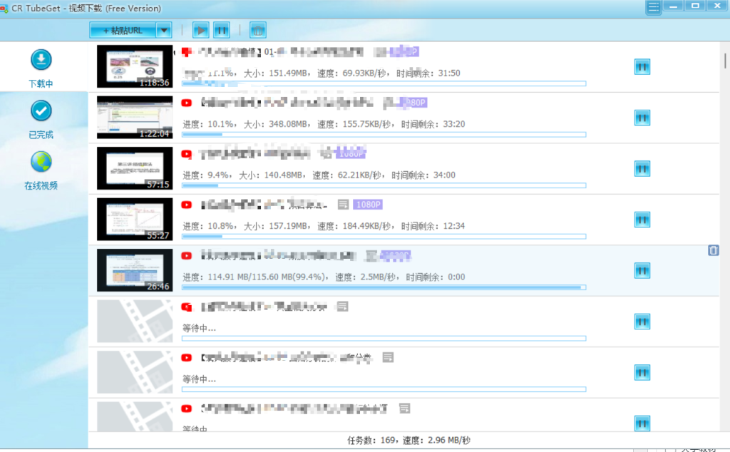 图片[1]-Windows | CRTubeGet免费版，一键免费下载/批量下载Youtube/油管视频软件 - 蛋窝窝-蛋窝窝