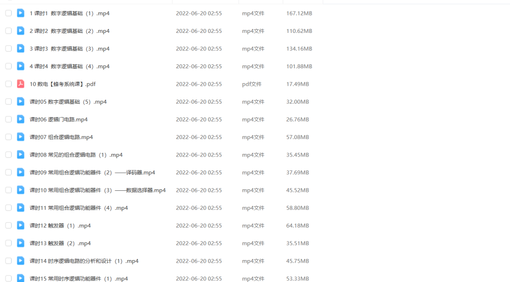 图片[1]-期末不挂科 | 蜂考高斯课堂《数字电子技术》/《数电》高分系统课 - 蛋窝窝-蛋窝窝