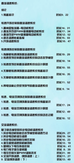 图片[1]-期末不挂科 | 学霸戴你飞电力拖动自动控制系统运动控制系统期末速成网课 - 蛋窝窝-蛋窝窝