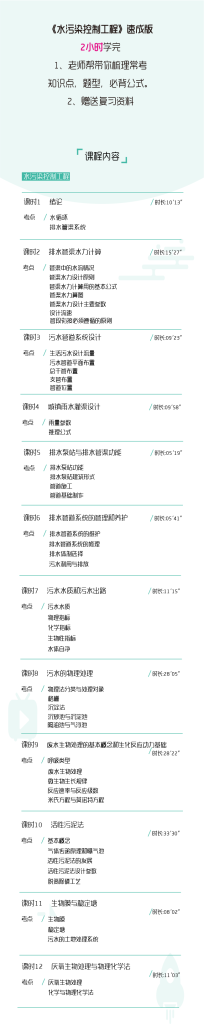 图片[1]-期末不挂科 | 高数帮水污染控制工程2小时期末突击课网课资源 - 蛋窝窝-蛋窝窝
