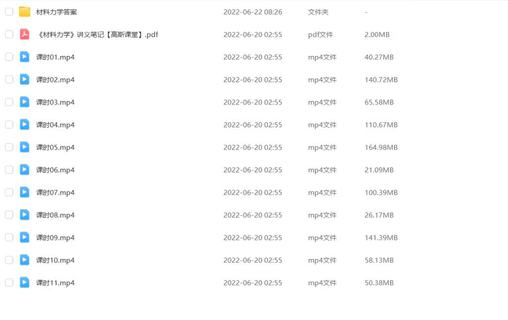 图片[1]-期末不挂科 | 蜂考高斯课堂材料力学速成突击课 - 蛋窝窝-蛋窝窝
