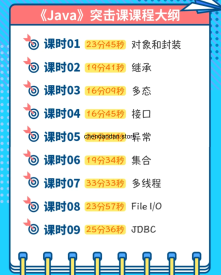 图片[1]-期末不挂科 | 蜂考高斯课堂《Java》期末突击速成网课 - 蛋窝窝-蛋窝窝