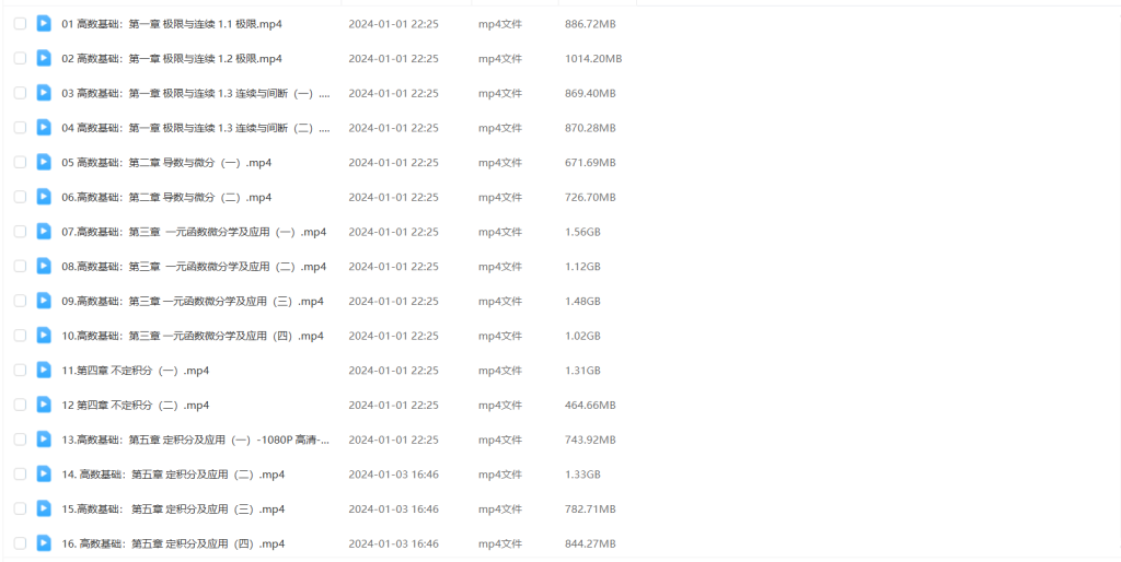 图片[1]-考研 | 2025考研数学汤家凤全程班网课资源 百度云 - 蛋窝窝-蛋窝窝