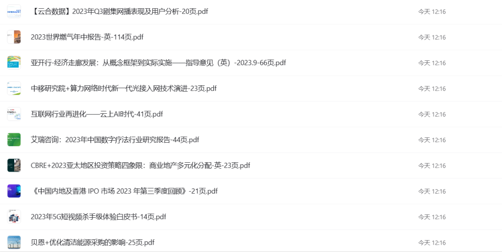 图片[1]-行业报告 | 2023年各行各业重点报告pdf - 蛋窝窝-蛋窝窝