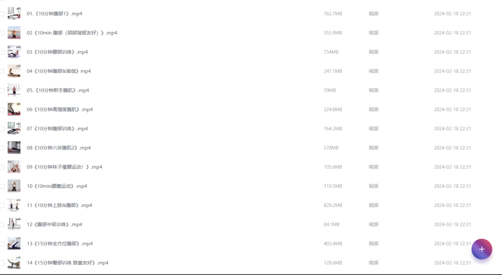 图片[2]-教程 | 新帕梅拉健身全集 新手低强度全天高效减脂塑形合集资源分享 - 蛋窝窝-蛋窝窝