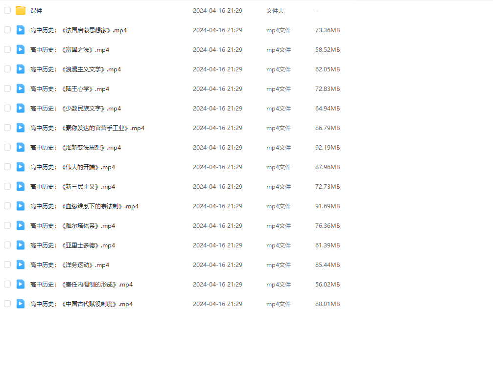 图片[2]-教资 | 2023年下半年高中历史教师资格证面试网课资源 百度云 - 蛋窝窝-蛋窝窝