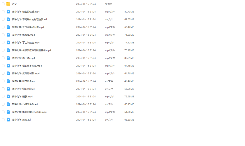 图片[2]-教资 | 2023年下半年高中化学教师资格证面试网课资源 百度云 - 蛋窝窝-蛋窝窝