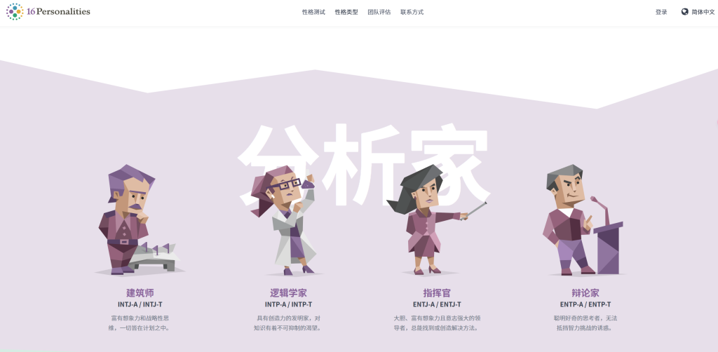图片[1]-网站 | 16Personalities：一个在线人格测试网站 - 蛋窝窝-蛋窝窝