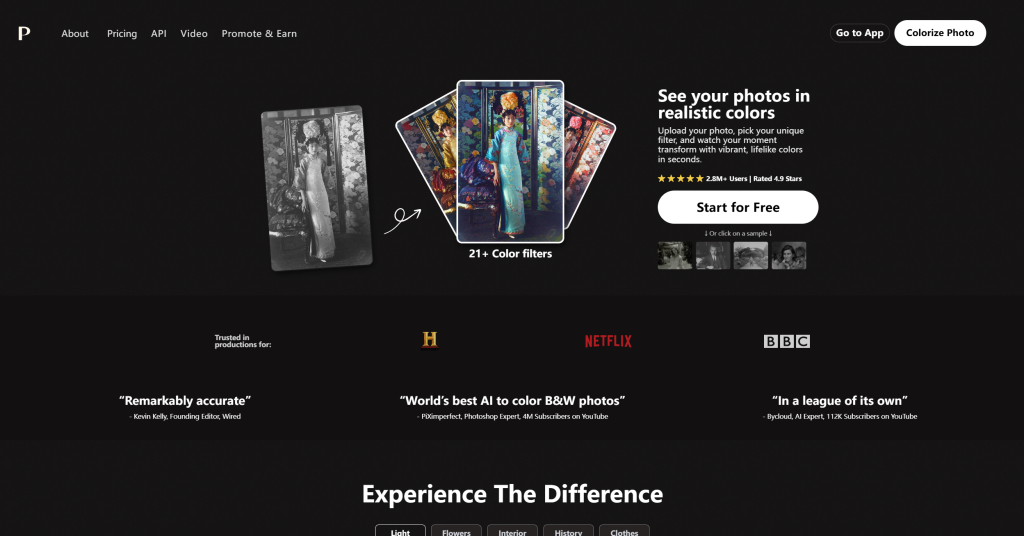 图片[1]-网站 | palette，黑白照片免费上色 - 蛋窝窝-蛋窝窝